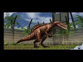 Gameplay de Jurassic world the game de media hora