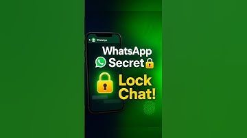 WhatsApp Secret Chat Lock 🔐 | Hidden Feature Explained (No App Needed!) #whatsappfeatures