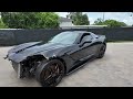 1G1YB2D76H5114317 | 2017 CHEVROLET CORVETTE | SALVAGE