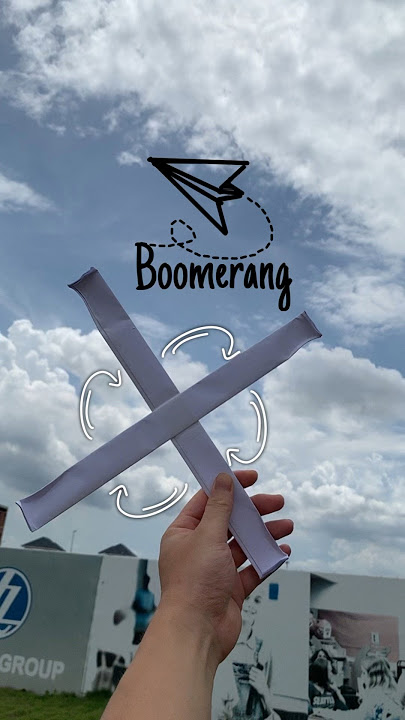 How to make a super boomerang 🪃 boomerang new, best boomerang👍 #shorts #vvvreview