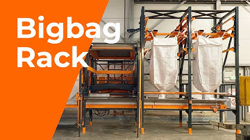 BigbagRack: Unloading station for emptying big bags | VHM Machinery