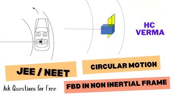 Circular Motion  | HC Verma | JEE & NEET Physics Question Solution