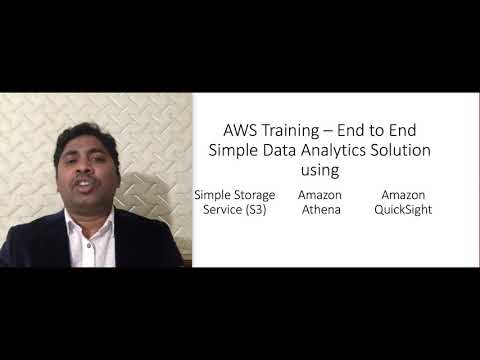 End to End Simple Data Analytics Solution using AWS Services