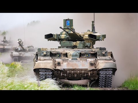 Видео: Поддръжка на бойни превозни средства за танкове BMPT-72 