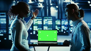 Laptop Green Screen Stock Video | Chroma key background Copyright free video | Pixadisc