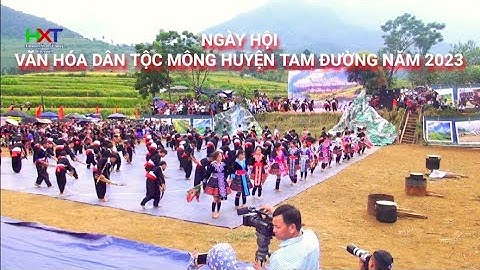 Múa khèn tại ngày hội văn hoá dân tộc Mông 2023 tả lèng
