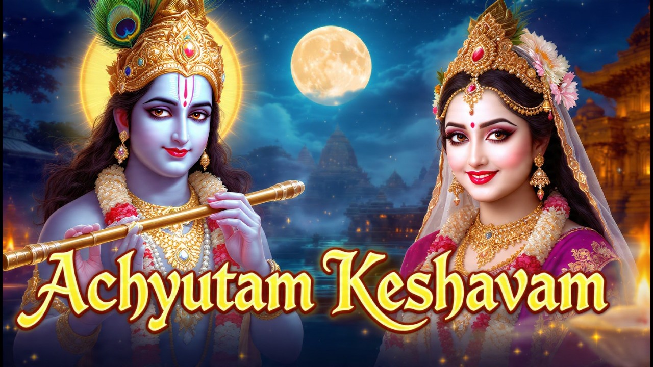 Achyutam Keshavam | New Krishna Bhakti Song | Devotioanl Song | Hindi Bhajan | Radha Krishna Bhajans