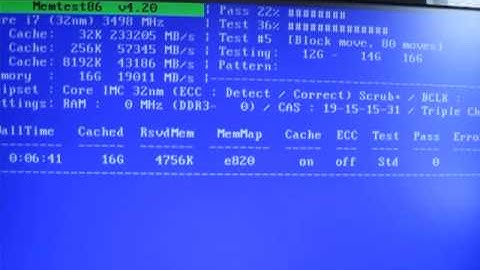 Check RAM Stability w/ MemTest86+