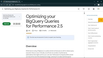 Optimizing your BigQuery Queries for Performance 2.5 | #qwiklabs | #coursera #CLI