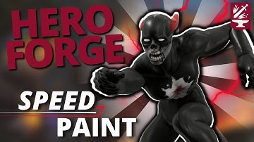 Speed Painting my Heroforge Tips and Tricks