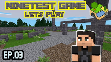Minetest Lets Play EP.3: Massive Base Progress And Exploring!