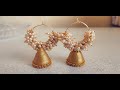 How to make Quilling Paper Jhumka | DIY | Khan Fabrics Desings |Home made Quilling Paper Designs |