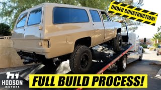 Full Build Video | 1984 Cummins Swapped Suburban