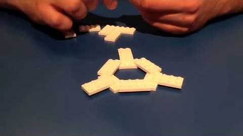 How to Build a LEGO® Snowflake