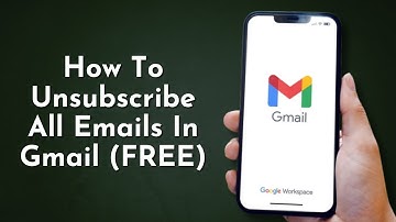 How To Unsubscribe All Emails In Gmail (FREE) - Inbox Zero [Email Cleanup Tutorial]