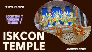 ISKCON TEMPLE / ROHINI ISKCON / RADHA MANDIR / NEWLY OPEN / DANCE #youtube  #vlog @TimeToRides