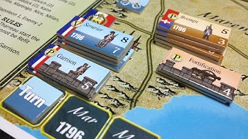 Field Commander Napoleon Boardgame - 1807 Peninsula Campaign Session Report