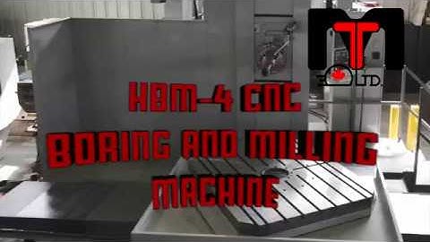 Modern Tool : HBM-4 Boring And Milling Machine