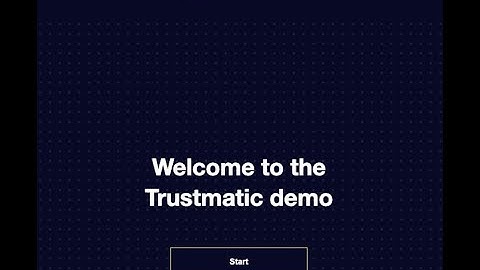 Trustmatic cross-platform onboarding demo