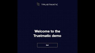 Trustmatic cross-platform onboarding demo