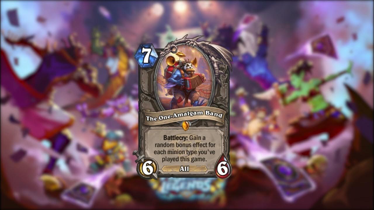 Hearthstone The OneAmalgam Band Voice Lines YouTube
