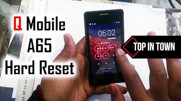 How to Q Mobile A65 hardreset