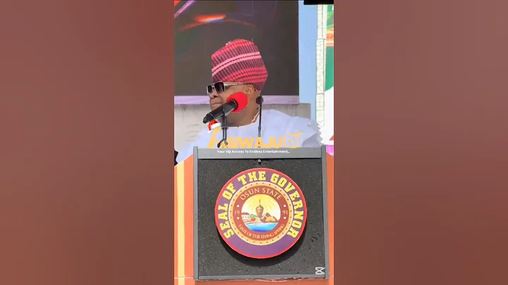 Between First lady, Oluremi Tinubu and Osun state governor, Ademola Adeleke. #shorts #osun #nigeria