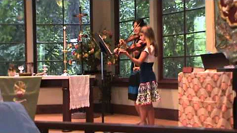 Fiocco Allegro for Two Violins - Sarah Rusin & Ale...