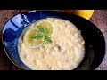 Avgolemono Soup – Greek Egg Lemon Chicken Soup with Rice Recipe