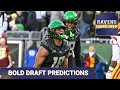 RAVENS SQUAD SHOW: BOLD PREDICTIONS for the Baltimore Ravens in the 2026 NFL Draft