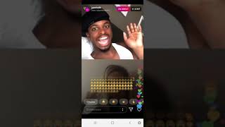 Rubynikara Sembrouille Avec Mr.boris Becker Sur Le Live De Justriadh