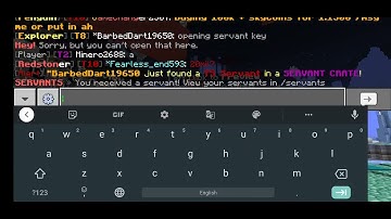 servant crate opening in sb737 server ending of s1