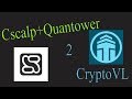 Торговля в Cscalp (горячие клавиши+Quantower)