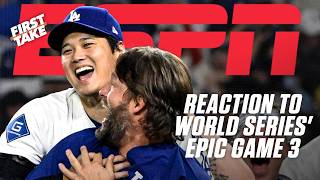 First Take Reacts To 18-Inning World Series Game 3 Greatest World Series Game Ever?