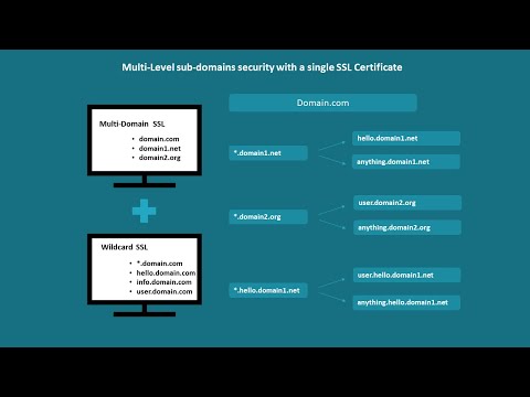 How to Configure  Multi domain and Wild Card SSL Certificates on windows server 2019