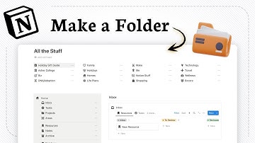 Een map maken in Notion (gemakkelijk organiseren)