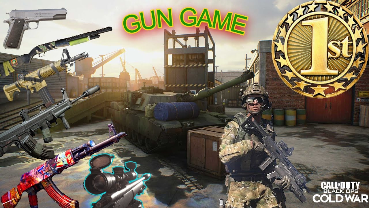 CoD Cold War “Gun Game 1st” YouTube
