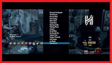 Black Ops 2 Zombie MOD MENU FENIX V5 SHOWCASE
