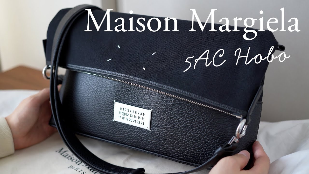 メゾン マルジェラ Maison Margiela 5AC Hobo Medium Handbag Maison Margiela】メゾン・マルジェラ 5AC ホーボーバッグ - YouTube