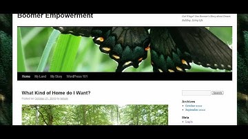 Navigation bar linking to another blog or forum