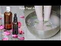 How to do pedicure at home step by step tutorial tan removal  feet whitening pedicure  rose pearl