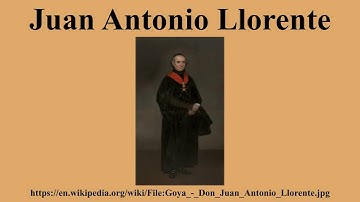 Juan Antonio Llorente