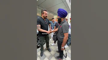 “Rab Raakha Paaji” Sanju baba’s sweet conversation in Punjabi😍 #sanjaydutt #sanjubaba