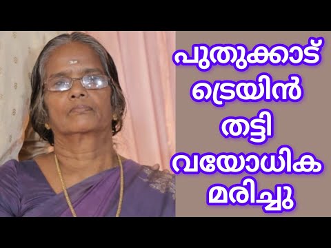 PUDUKADNEWS.com പുതുക്കാട് ട്രെയിൻ തട്ടി വയോധിക മരിച്ചു