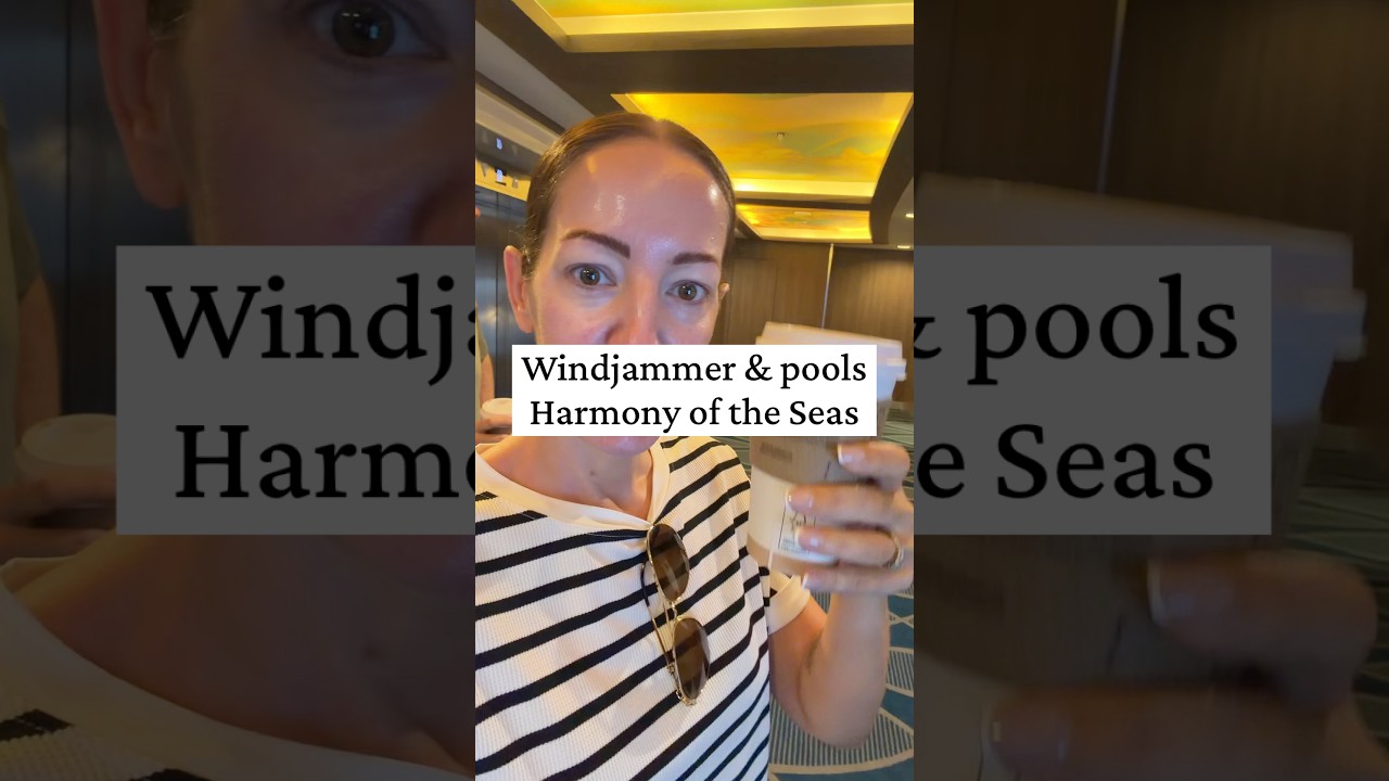 Windjammer & main pools on Harmony of the Seas (April 26)
