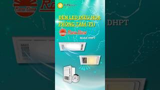 Đèn Điều Hòa Phòng Tắm Rạng Đông DHPT (P1) | 2050W - 2250W | Sưởi - Quát mát - Hút mùi | ELMALL