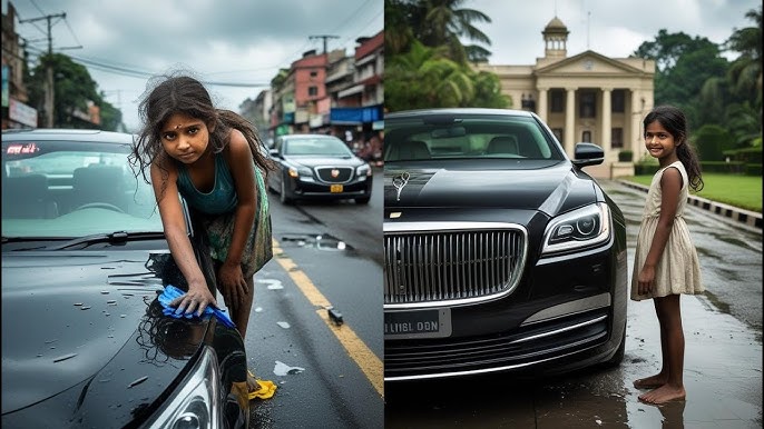 She Cleaned Car Windows to Save Her Mom—Until a Millionaire CEO Changed Her  Life Forever 💔 - YouTube