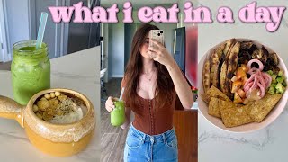 what i eat in a day (plant based vegan)