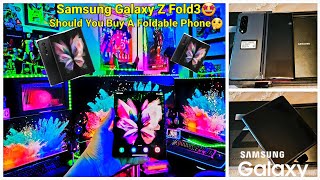 Samsung Galaxy Z Fold3 5G First look🤩 Tech Spec's Foldable Screen Camera's Wifi6E & Speaker Demo🤯