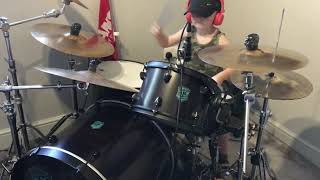 Unsainted - Slipknot. Drum cover 🥁 Caleb H age 5 🥁